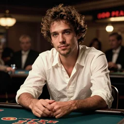 poor stupid man in the casino
