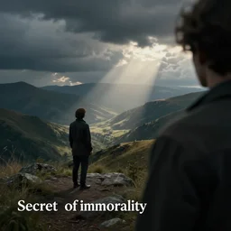 a musician is given the secret of immortality. the story is brought to a conclusion by a chance comment overheard.