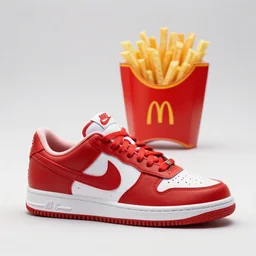 nike shoes made out of ketchup and fries at mcdonald's