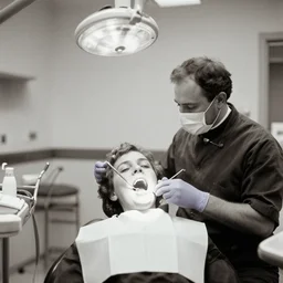 a visit to a dentist back in 1 8 9 2
