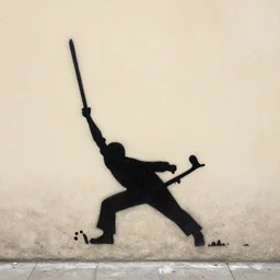 banksy street art about everquest