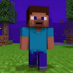 Minecraft vhs horror, scary, low quality