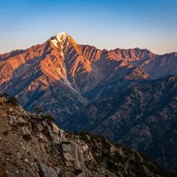 highly detailed realistic photo of mountains landscape, vibrant colors, award winning masterpiece photography, hyper realistic, concept art, 8 k detail post - processing