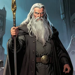 Gandalf as a marvel comic book - n 9 - i