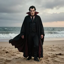 dracula at the beach