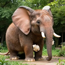 photo of the world's largest mouse, elephant - sized