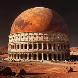 romans colonize mars