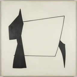 abstract minimalism art painting, lines, forms, shapes, in style of constantin brancusi,