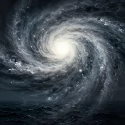 An alien hurricane