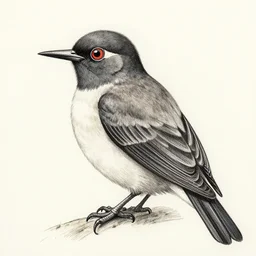 a drawing of a bird, by junji ito