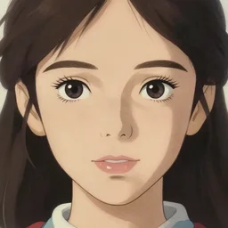 realistic tender sweet portrait of a young goddess, symmetrical eyes, trending on artstation, characterdesign, sharp focus, illustration, art by ruan jia, ghibli, elena shumilova, leah robinson, tom bagshaw