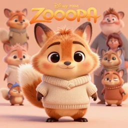 promotional art, very very very cute disney pixar chinchilla character wearing a cozy sweater, iconic film character, detailed fur, concept artwork, 3 d render official art, promotional art, by ilya kuvshinov katsuhiro villeneuve, jeremy lipkin and michael garmash and rob rey, disney pixar zootopia