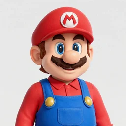 Portrait of Pauline from Mario, artwork by Daniel Merriam,