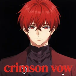 album cover art for crimson vow by akihiko yoshida