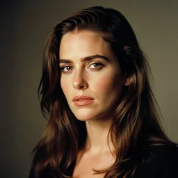 35mm film still of Jennifer Connelly, figure portrait