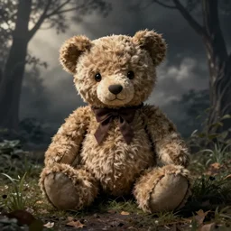 haunted!!! ( ( ( teddy bear ) ) )