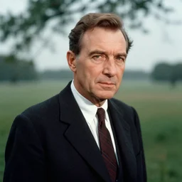 a portrait of a character in a scenic environment by edward steichen