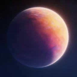vibrant minimalist smooth cinematic render of atmospheric space, homeworld skies, volumetric lighting