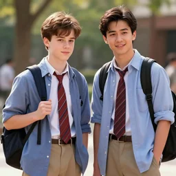 Gilbert Blythe and johnny deep as college students