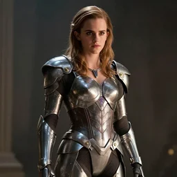 emma watson as a paladin metal gear dramatic lighting cinematic cinematic lighting by Richard Schmid by Yoji Shinkawa by artgem