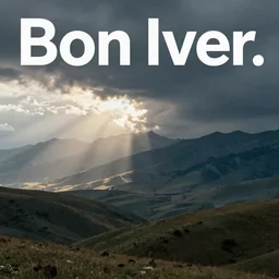album cover art for Bon Iver.