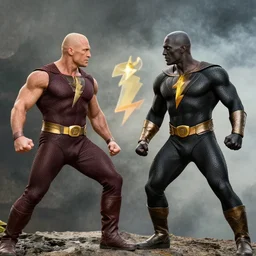 the rock vs black adam