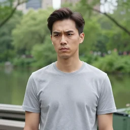 mime in central park looking disapprovingly in your general direction