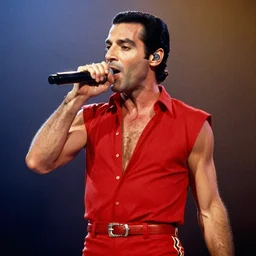 Freddie Mercury bites the dust