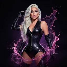 Lady Gaga League of legends splash art