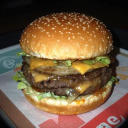 nightvision footage of a Big Mac
