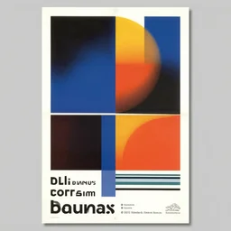 a Bauhaus poster of Max Max