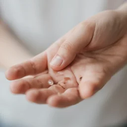 close-up photo of a person's hands