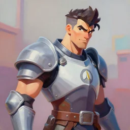 greg manchess portrait painting of partially armored peely from fortnite as overwatch character, medium shot, asymmetrical, profile picture, organic painting, sunny day, matte painting, bold shapes, hard edges, street art, trending on artstation, by huang guangjian, gil elvgren, ruan jia, greg rutkowski, gaston bussiere