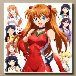 asuka langley placard happiness for everyone, 8 k hd. deviantart