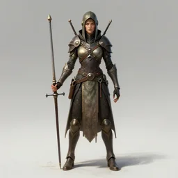 full body concept art of a Heresy Archer trending on artstation deviantart Pinterest detailed High Resolution HD 8k