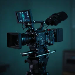 vfx film, vaporwave necromancer, flat color profile low - key lighting award winning photography arri alexa cinematography, hyper real photorealistic cinematic, atmospheric cool colorgrade