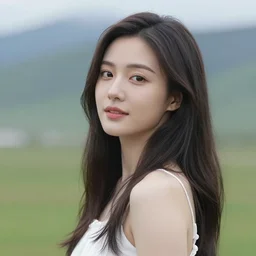 portrait of a beautiful woman in a scenic environment by wlop