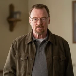 Walter White as a guest character in Smallvile