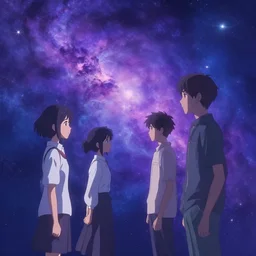 purple and blue space background, ethereal, astral, behance hd artstation, style of jesper ejsing, by rhads, makoto shinkai and lois van baarle, ilya kuvshinov, ossdraws