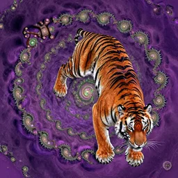 mandelbrot set tiger