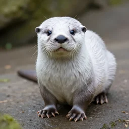 albino amphibious otter seal hybrid.