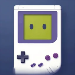 face icon stylized minimalist game boy sp, loftis, cory behance hd by jesper ejsing, by rhads, makoto shinkai and lois van baarle, ilya kuvshinov, rossdraws global illumination