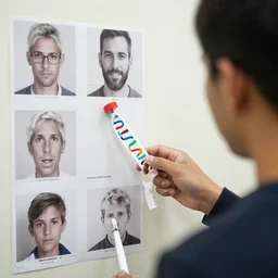 a man who dna is a mosaic of 1 2 people
