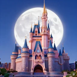 magic kingdom zeal, big full moon, 3 d visual anime cinema style, concept art, dreamy, render by octane and blender, hyper realistic, cinematic lighting, unreal engin 5, by dominic mayer, 8 k, vray render, artstation, deviantart