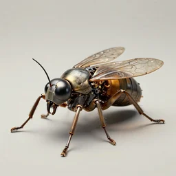 mechanical insect by by jean baptiste monge and wlop