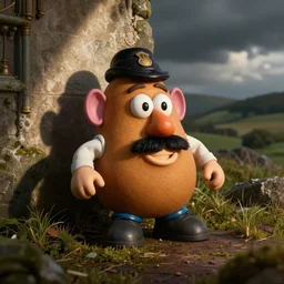 daniel radcliffe as potato chair