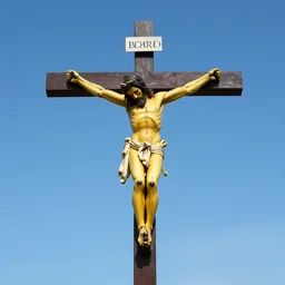 banana crucifixion