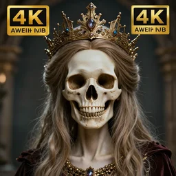 beautiful adult fairy skull queen, highly detailed, 4 k, hdr, smooth, sharp focus, high resolution, award - winning photo, artgerm, photorealistic