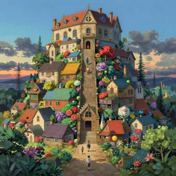 a beautiful painting of spare change by studio ghibli, gigantic, octane render, brilliantly coloured, intricate, ultra wide angle, trending on artstation, dusk, volumetric lighting, polished, micro details, ray tracing, 8k