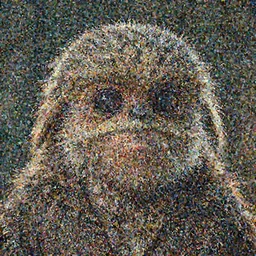 hyperrealistic mixed media image of matt damon disguised as an ewok, stunning 3 d render inspired art by istvan sandorfi and greg rutkowski, perfect facial symmetry, realistic, highly detailed attributes and atmosphere, dim volumetric cinematic lighting, 8 k octane extremely hyper - detailed render, post - processing, masterpiece,